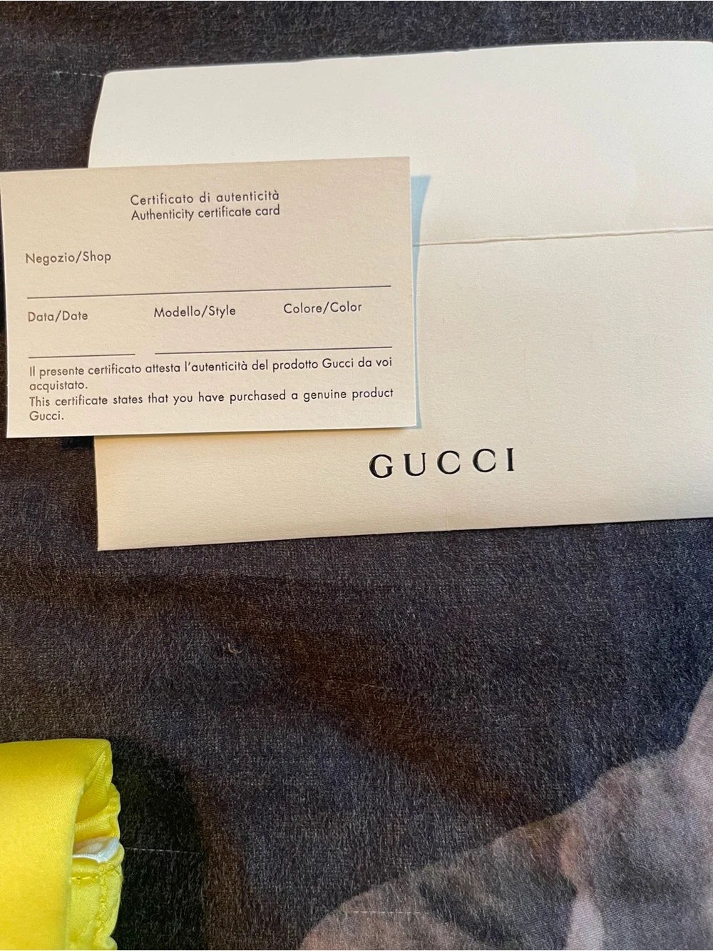 Gucci ski goggles